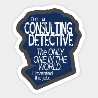 Consulting Detective Sticker